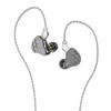 Metal Earphones with Good and Bass Balance KBEAR LARK Wired Earphones Canal Type Ear Monitors Wired Balanced Sound Quality Expression Balanced Natural