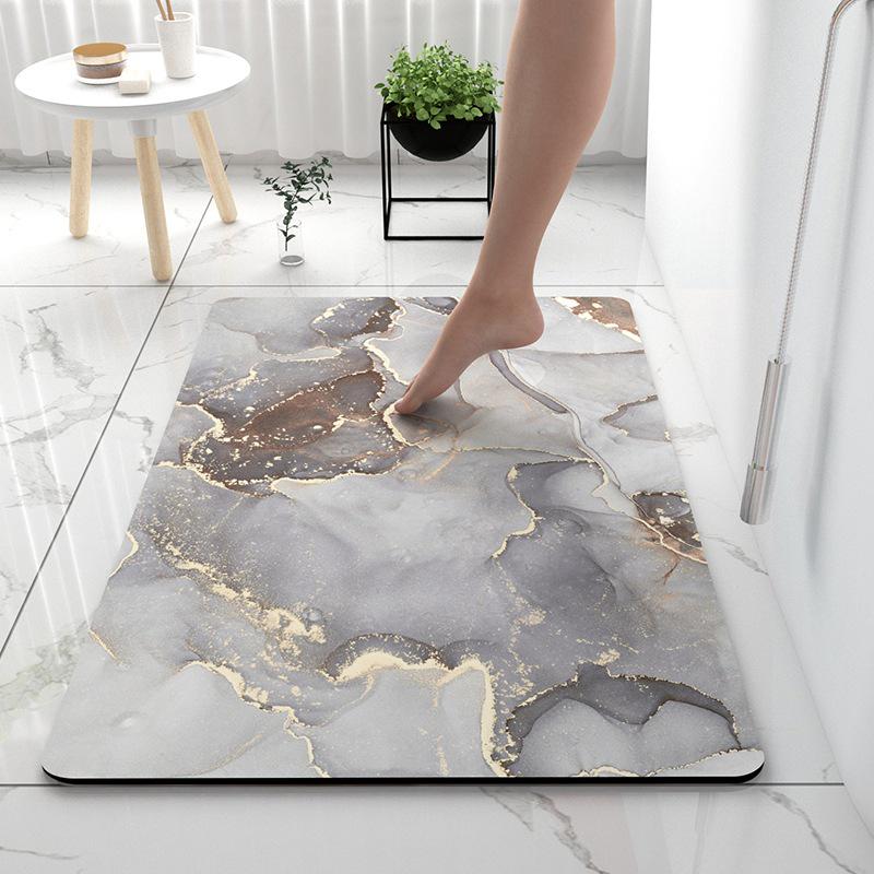Dirt-Resistant Non-Slip Diatom Mud Bathroom Floor Mat