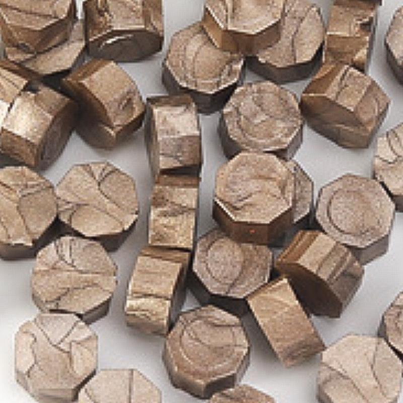 Пакеты по 500 г Восьмиугольные частицы сургуча для огненной живописи Студенческие ручные поделки DIY Запечатывание конвертов Жемчужный цвет Ретро-воск