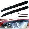 2Pcs Auto Headlight Eyebrow Eyelid Cover Trim  For Holden VE Commodore SS SSV SV6 S Gloss Black ABS Car Front Headlight Frame