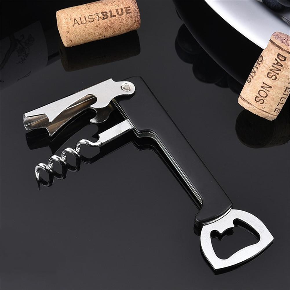 Многофункциональный винный штопор из нержавеющей стали, открывалка для винных бутылок, барные бытовые аксессуары