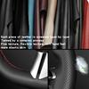 AABHO1 For Chevrolet Camaro 5 Gen 2014 2015 RS Hand Stitched Non-slip Car Steering Wheel Cover DIY Black Napa Leather Car Interior