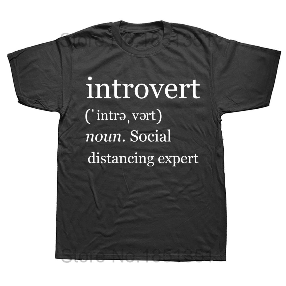 Unisex My Social Battery Low Energy Anti Social Introvert T Shirts Summer Graphic Cotton Streetwear Short Sleeve Birthday Gifts T-shirt