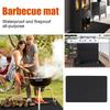 Large Outdoor Grill Mat, Flame Retardant Grill Mat, Fireplace Mat, Fire Mat, Oil And Waterproof Grill