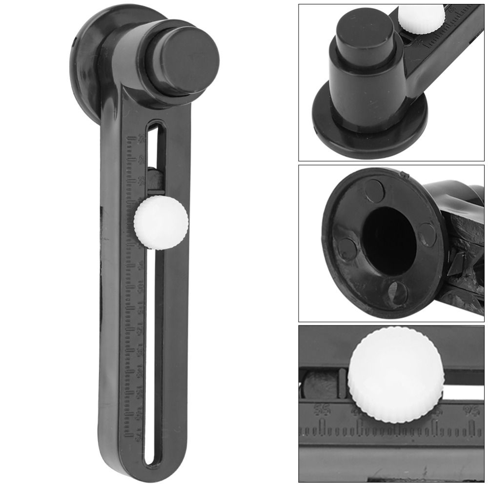 Portable Badge Circle Cutter Black DIY Cutting Tool Rotary Cutter Scrapbooking Projects