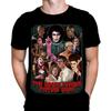 Wild Star Hearts Rocky Horror Show Если Мужская Футболка Готический Хоррор Фильм Принт, Черная Хлопковая Футболка, Футболка с Постером Фильма