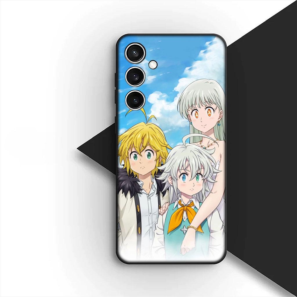 Чехол для телефона для Xiaomi Poco C75 C65 C71 C85 X7 X6 X5 M7 F7 F8 Ultra F6 Pro 5G Корпус Мягкий чехол Семь смертных грехов Мелиодас Бан