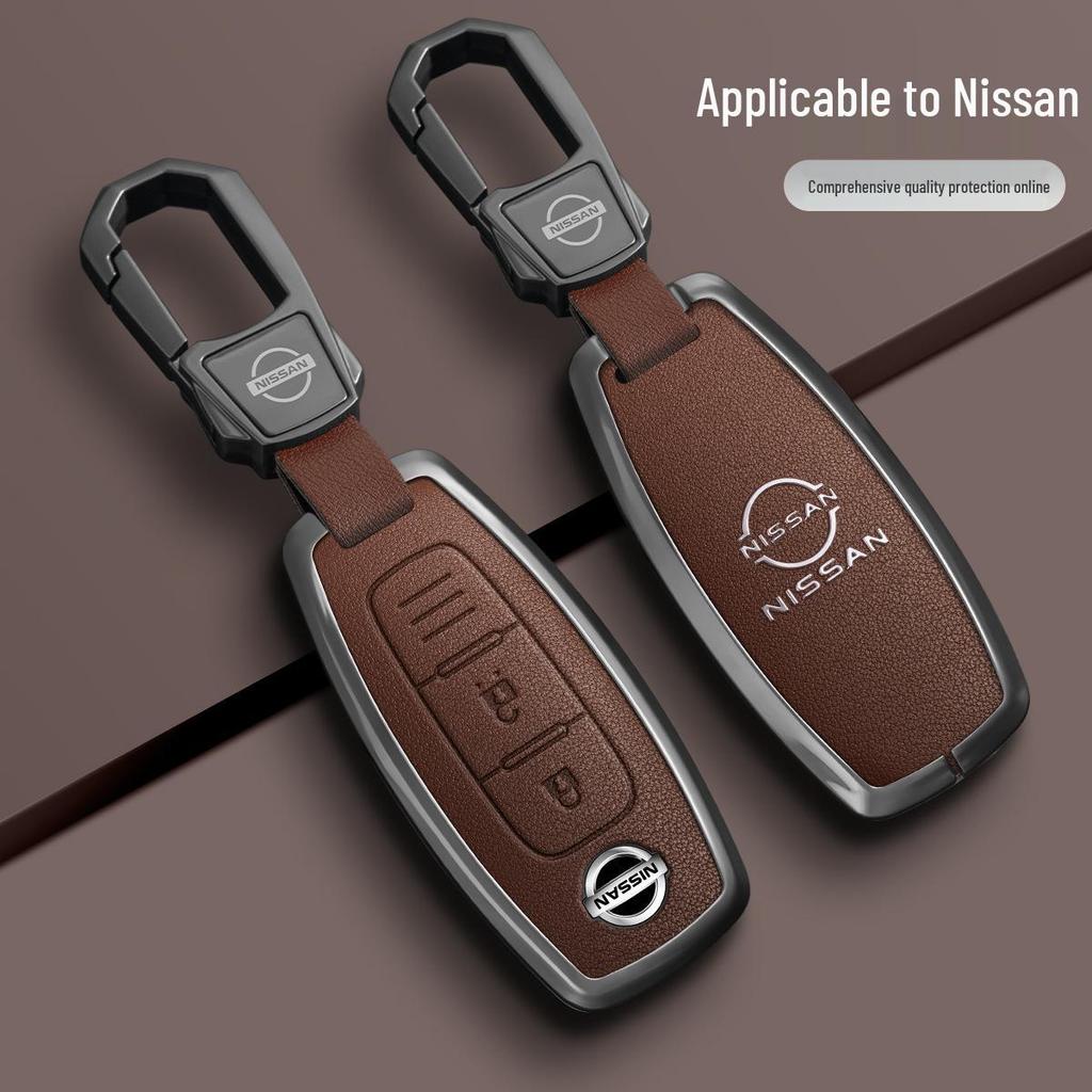Подходит для крышек ключей Nissan Teana 14-го поколения, Sylphy, Qashqai, T-Roc, X-Trail, Tiida, Kicks, Murano и других моделей.
