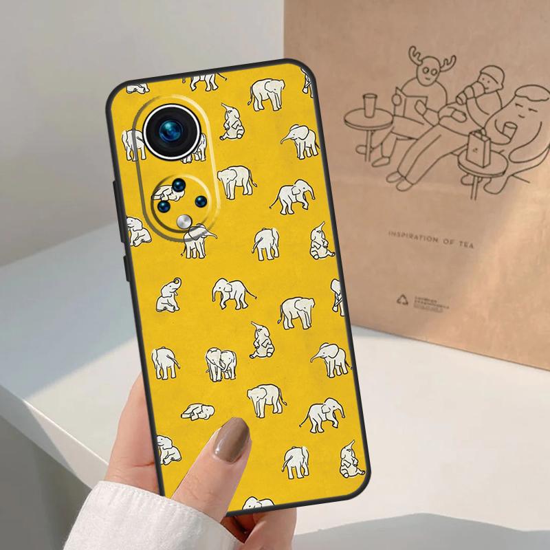 Милый Слоненок Для Honor Magic 8 7 6 5 Pro Чехол Для Honor X9d X9c X9b X9a X8c X8b Win 200 400 50 70 90 Lite