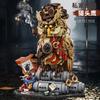 Волшебный Кот Строительные Блоки MOC Детектив Механическая Сова Креативная 3D Модель Конструктор DIY Мини Кирпичная Фигурка Игрушки Для Ребенка Подарок
