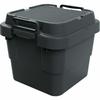 TRUSCO Trunk Cargo Storage Box Flat Top Specification 30L Black BLKCF-30