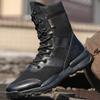 Summer Breathable Men's Combat Boots High-top Tactical Boots Desert Outdoor Army Fan Women's Shoes