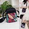 Печать Маленькая Квадратная Сумка Нейлоновые Нагрудные Сумки Повседневная Сумка Через Плечо Мужчины Женщины