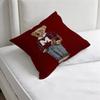 Cool Fashion BBear Fashion Square Pillow Case Durable Throw Pillow Cover for Sofa Couch Chair