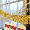 1 шт. 30x300 см Великолепный Премиум Баннер с бахромой и кисточками Креативное Украшение для вечеринки, Рождества, Свадьбы, Дня рождения, Стены, Потолка