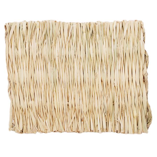 Простой коврик из травы, тканый коврик для кровати для мелких животных, креативные товары для хомяка, кролика, собак, кошек, товары для домашних животных