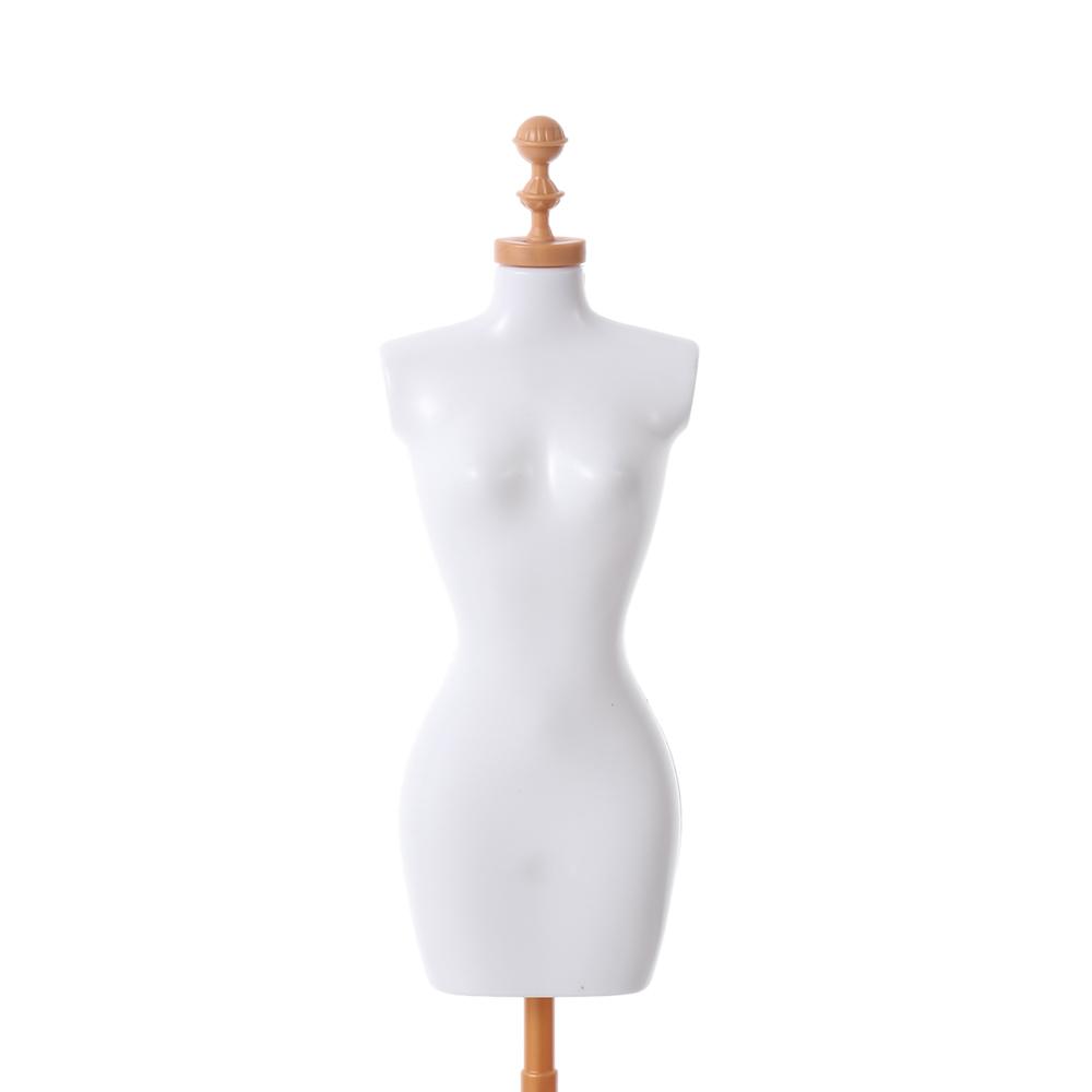 Mini House Clothes Hanger Doll Dress Support Display Holder Mannequin Model Stand Hangers