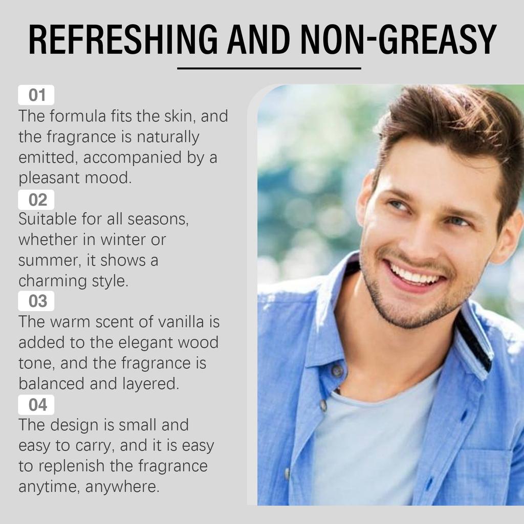 Синие духи стойкие легкие духи Dating Charm Gentleman Cedar Perfume Cologne5ml