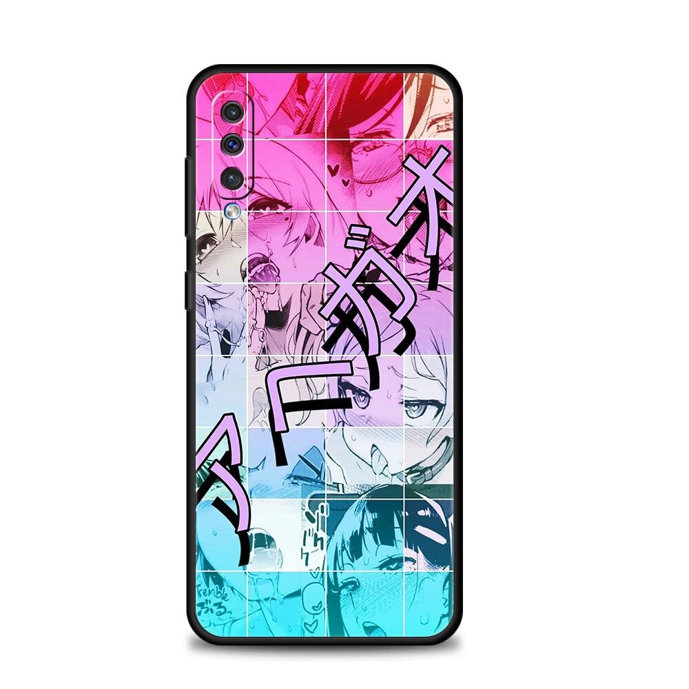Чехол для телефона с изображением аниме девушки для Samsung A10s A20s A40 A10 A70 A30 A50 A20e Note 20 Ultra 10 A91 M52 5G M51 A01 A03 A03s M30s Capa