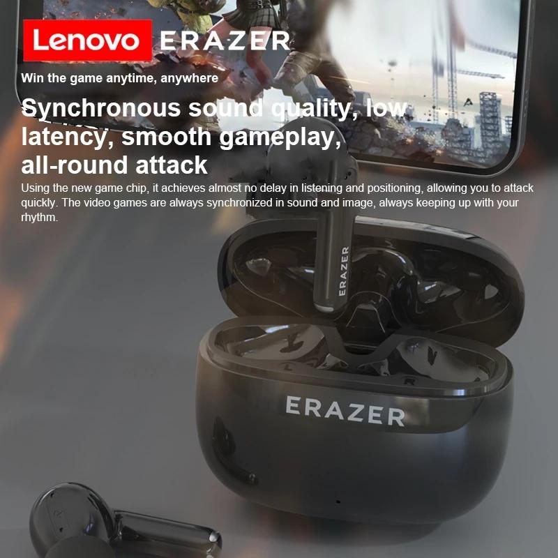 Lenovo ERAZER XT69 Pro Bluetooth наушники с шумоподавлением беспроводные наушники HiFi музыка HD звонки с микрофоном