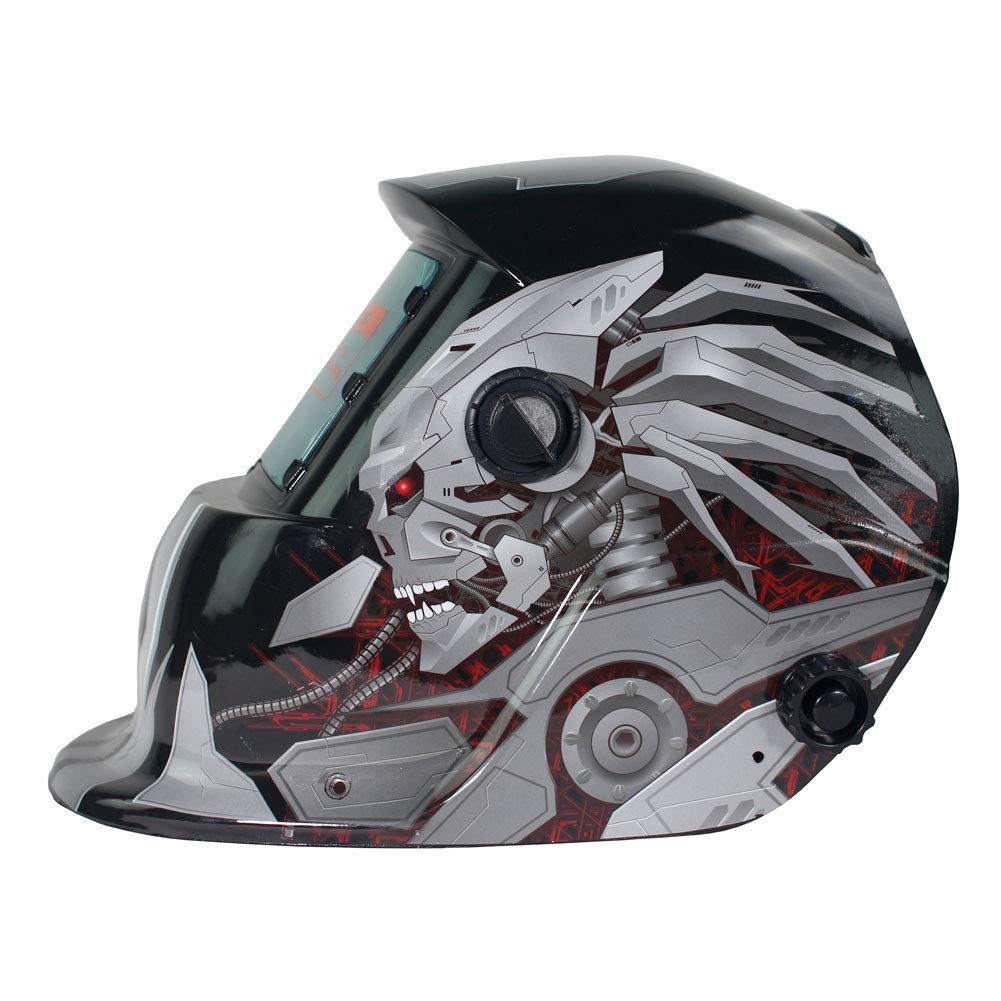 FUNTRESS Welding Helmets Automatic Shading LCD Solar Rechargeable TIG For MIG For Grinding Shading Range 4/9-13 Headband Adjustable Leader