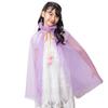Cosplay Halloween Fantasy Star Cape for Purple Kids, Unisex,