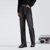 CAMEL Straight Fit Loose Fit Vintage Breathable Pants Versatile Casual Washed Distressed Jeans Men's M14CA1S623
