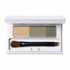 Blend Eyebrow Compact In Case with Mirror, Brush Included Charcoal Gray Powder Eyebrow