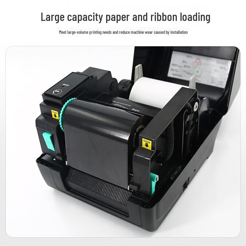 TSC Desktop Thermal Transfer Label Barcode Printer Series CN plug (adapter included)