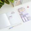 Pusheen - A4 binder from the Purrfect Love collection with sheets (4 rings, elastic band)