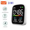 Tuya Smart 8-in-1 Air Quality Monitor: CO2, PM2.5, Formaldehyde, TVOC Detector