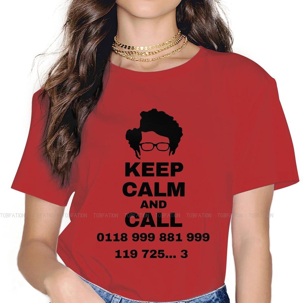 The It Crowd British Sitcom Roy Moss Crewneck Tshirts Keep Calm And Call Print 4xl 5xl Girl T Shirt New Trend Clothing