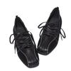 Niche Style White Lace-Up Ballet Flats for Women - 2025 Spring/Autumn Casual Mary Jane Shoes