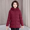 2024 Women's Mid-Length Loose Cotton-Padded Winter Jacket - Plus Size, Fashionable, Thickened Outerwear