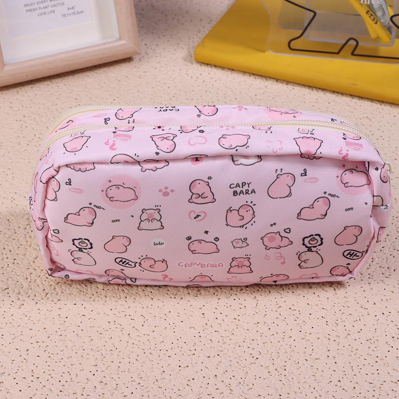 Kawaii Пенал Аниме Кукла Милый Розовый Большой Картридж Школьные Принадлежности Мешочек Подарок