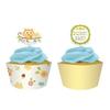 Character Baby Shower Cupcake Wrappers (Pack of 12)