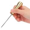 1Set with Copper Handle Leather Sewing Tapered Needles  for Shoes and Leather Repairs
