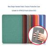 Кожаный чехол для Kindle 2024 Paperwhite с тканевой текстурой и подставкой для запястья - 12 цветов в наличии