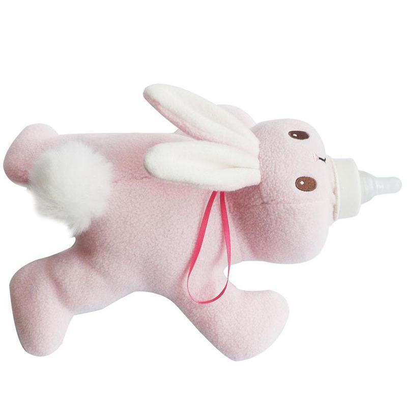 Сумка для бутылочек для кормления, чехол для бутылочки с утиным молоком, игрушки Kawaii, плюшевый кролик, детская бутылочка для кормления, сумка для поддержания температуры, инструмент для кормления ребенка