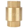 High Accuracy Brass Threaded One Way Non Return Check Valve For Water Gas Oil (G12")