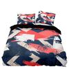 Abstract Duvet Cover King/Queen Size Modern Gothic Simple Strokes Face Bedding Set Abstraction Art 2/3PCS Polyester Quilt Cover