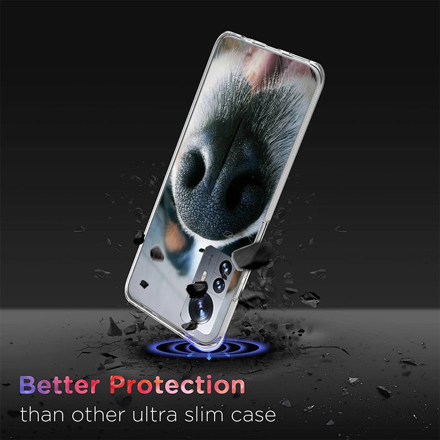 Show You its Cute Dog Nose Phone Case For Redmi Note 15 Pro 5G 14 13 12 Pro Plus 11 11T 11E 11S 10 Pro 10S 9 9S Cover Cell Clear