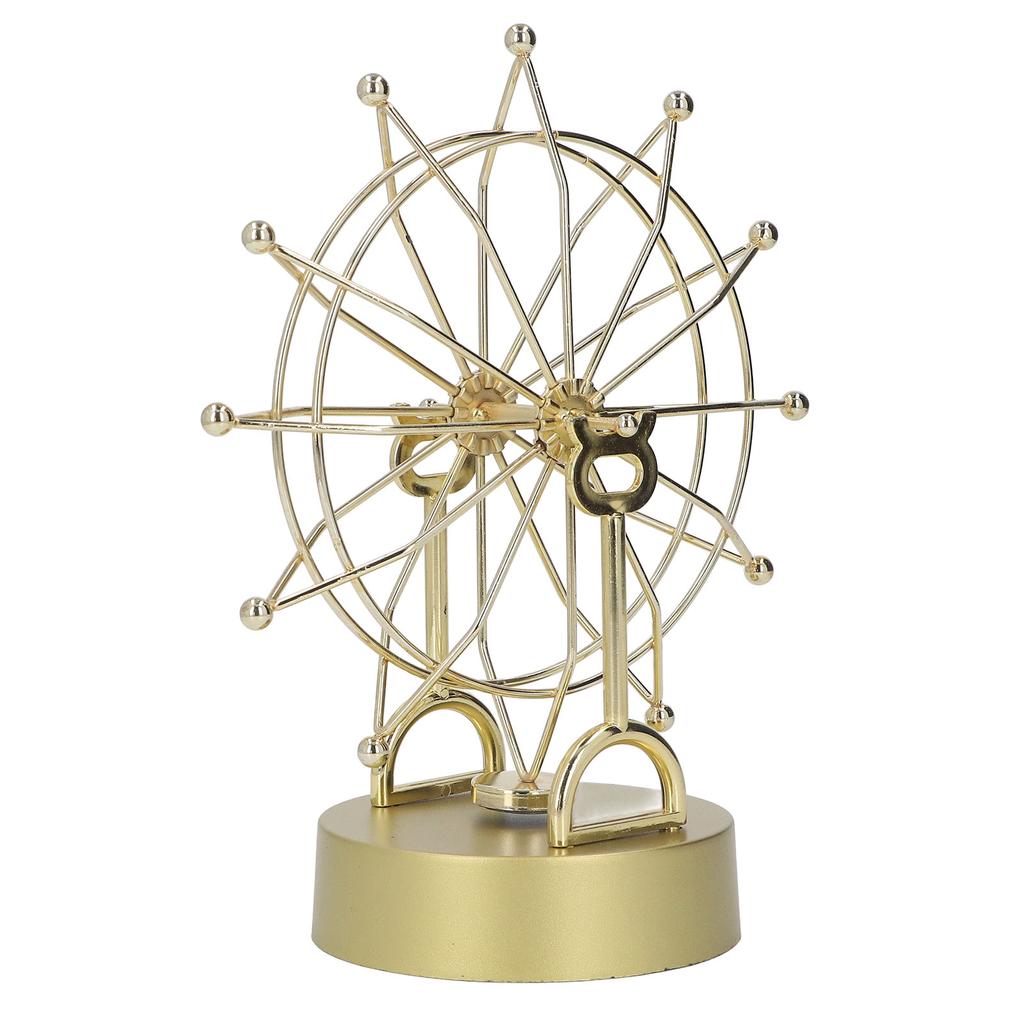 Электронное колесо обозрения настольная игрушка магнитное вращение вечный двигатель украшение для дома золото