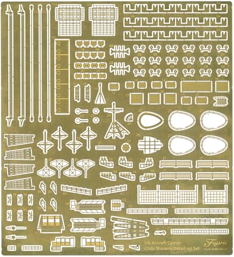 Серия Chibimaru Fleet №35 EX-1 Chibimaru Fleet Shinano (с травлеными деталями) Пластиковая модель