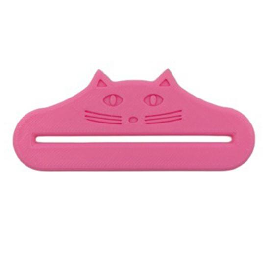 3D-печатный скребок для пакетов с кошачьим кормом в форме кошачьего уха, без беспорядка, для уменьшения остатков, универсальный, для полосок с лакомствами для кошек, выдавливатель для пакетов с влажным кормом, аксессуары для домашних животных