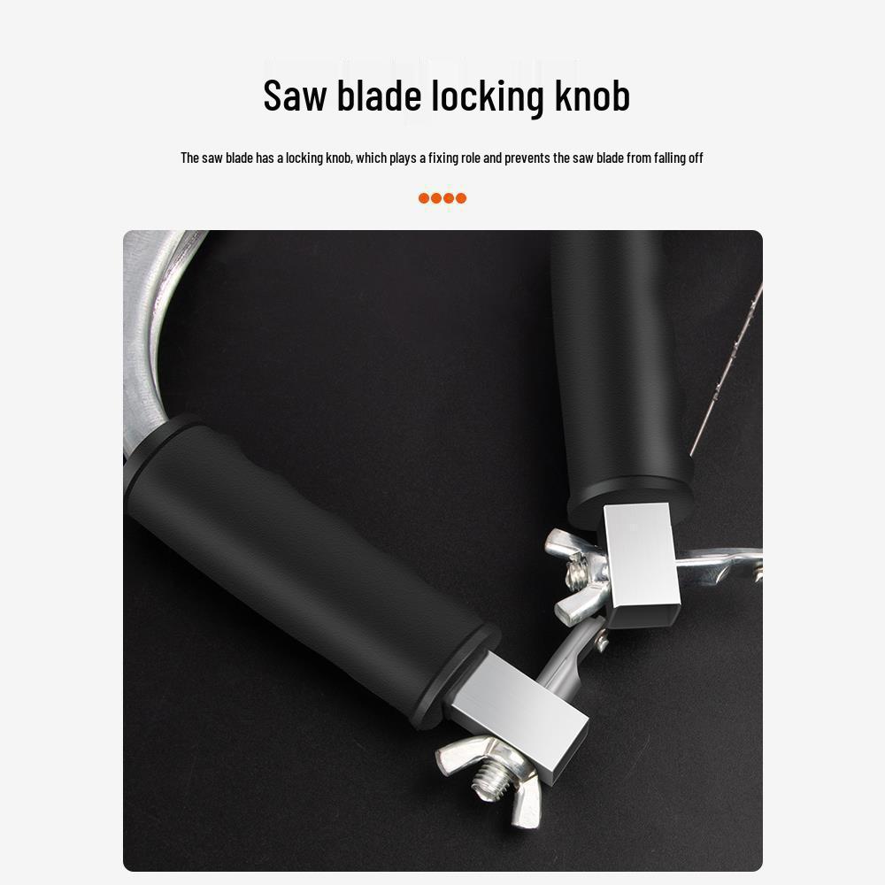 Multi-Function Handheld Pull Saw: Flower, Fret, Wire, and Jigsaw for Woodworking & Household Use