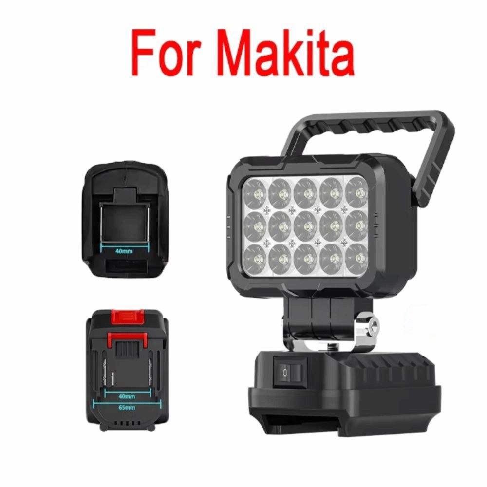 Portable LED Working Lamp 15 Beads Outdoor Flashlight New LED Working Light  Camping
