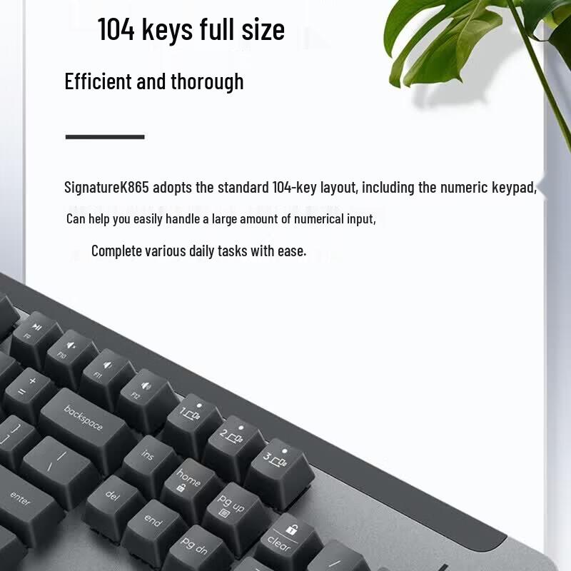 Logitech Беспроводная механическая клавиатура K865