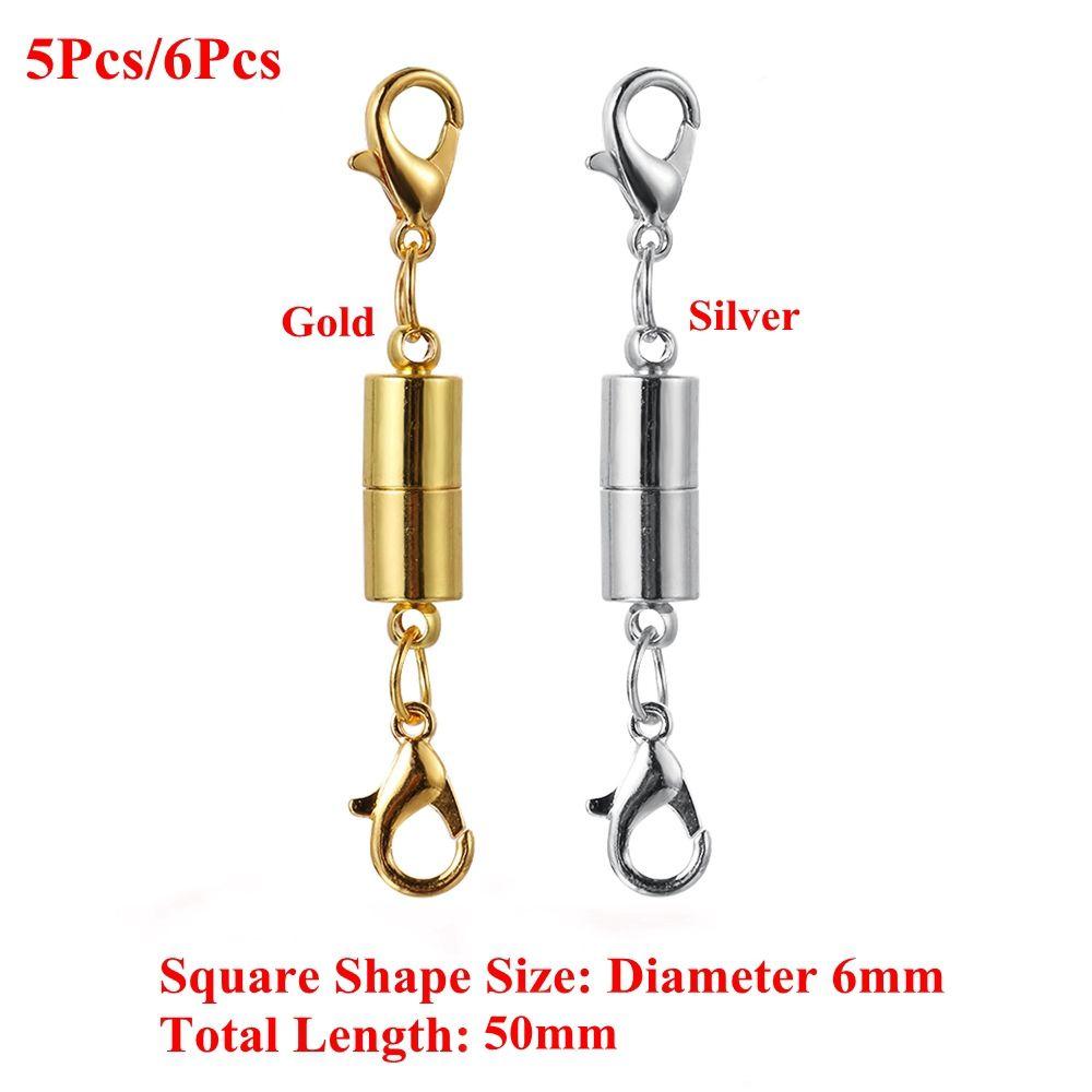 DIY Connector Hook Necklace Bracelet Connector Buckle Jewelry Making Supplies Magnetic Clasps