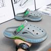 Breathable Men Sandals EVA Lightweight Beach Slippers Men Summer New Indoor Outdoor Hole Shoes Casual Garden Flat Slippers